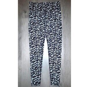 Vintage Y2k Victoria's Secret PINK Snow Leopard Leggings Yoga Pants Size XS